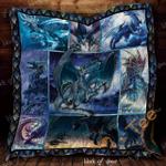 epic blue dragon blanket kc1807 quilt d2413580