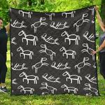 equestrian drawn cl12100269mdq quilt blanket d2480555
