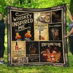 evan william whiskey inspired me funny gift quilt d2422642