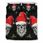 evil christmas skull santa cla19101678b bedding sets d2238646