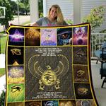 eye of horus quilt blanket d2450762