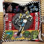 faith family motocross quilt blanket great customized blanket gifts for birthday christmas d2454764