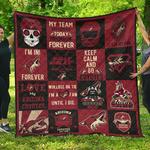 fan arizona coyotes amazing fan gift idea quilt d2422707