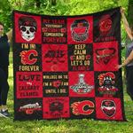 fan calgary flames amazing gift idea quilt d2422746