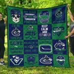 fan vancouver canucks amazing gift idea quilt d2422693