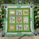 farm animal ml260610 quilt blanket d2448183
