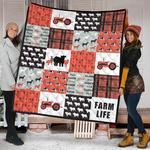 farm life quilt blanket red dhc02012029td d2447633