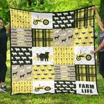 farm life quilt blanket yellow dhc02012039td d2447645
