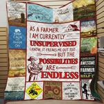 farmer keep calm and farm on quilt blanket great customized blanket gifts for birthday christmas 0