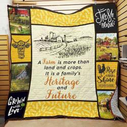 Farmer Quilt Blanket ABC07113326