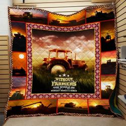 Farmer Quilt Blanket DHC3112516VT