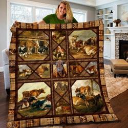 Farmer Quilt Blanket LML010803DT