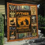 father and daughter hunting quilt blanket quilt d2414603