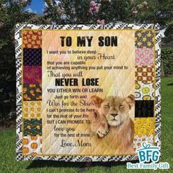 Father And Son Clh091051Q Quilt Blanket