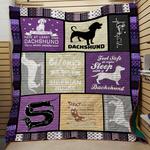 feet safe at night sleep with a dachshund quilt d2423794
