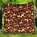 fire flame dark pattern dhcdhc dt1910 quilt blanket d2412833