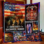 firefighter 911 never forget quilt blanket d2448797