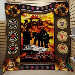 Firefighter Ah Quilt Derqyc