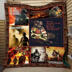 Firefighter Awesome Ah Quilt Derqyb