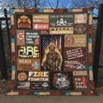 firefighter you are making a difference everyday quilt blanket great customized blanket gifts for 0