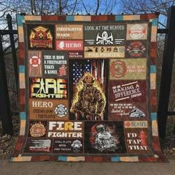 Firefighter You Are Making A Difference Everyday Quilt Blanket Great Customized Blanket Gifts For Birthday Christmas Thanksgiving