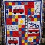 firetruck hur quilt oo d2486168