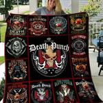 five finger death punch hvt240611 quilt blanket d2413087