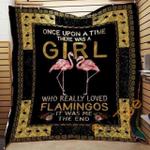 flamingo girl blanket th0907 quilt d2413979