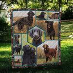 flat coated retriever vintage quilt blanket dhc09121999dd d2446082