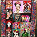 floral frida kahlo quilt dnstyles d2421038
