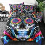 floral skull by pixie cold art bedding set rbsmt jiodbio d2129425