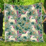 floral unicorn hur quilt bevrid d2486957