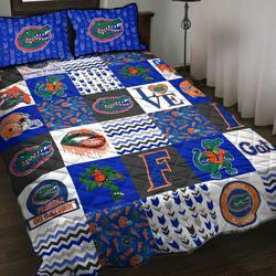 Florida Gators Football Quilt Tn301107 NCAA Football Team Bedding Set Duvet Cover With Pillowcase Home Decor Gift For NCAA Lovers