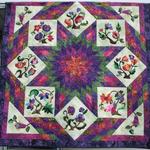flower hur quilt kj d2487215