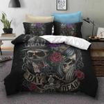 flower sugar skull 3d bedding set bedroom decor d2126771