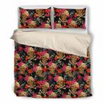 flowers and skulls style 2 cla19101665b bedding sets d2240125