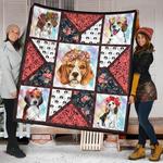 flowers beagle quilt blanket dhc09121549dd d2446021