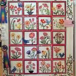 flowers cld190608 quilt blanket d2481585