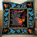 for my husband in heaven butterfly cl2100193mdq quilt blanket d2478658