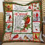 for my husband in heaven cardinal quilt blanket abc07113749 d2412801