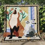fox and bunny blanket th1607 quilt d2413661