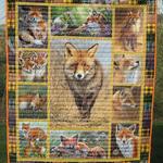 fox walking in jungle sc quilt derqka d2486579
