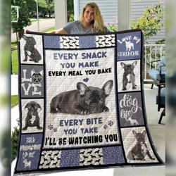 French Bulldog Awesome E Quilt Derqru