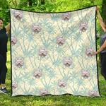 french bulldog hawaii blackground dhcdhc dt1910 quilt blanket d2413255