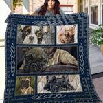 french bulldog live together all life quilt blanket dhc0201201010td d2482412