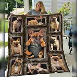 French Bulldog Sherpa O Quilt Bv