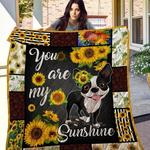 french bulldog you are my sunshine quilt blanket great customized blanket gifts for birthday 0