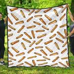french fries potato pattern dhcdhc dt1910 quilt blanket d2413264