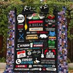 friends classic sentences blanket quilt quilt d2415906