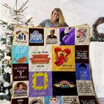 friends tv show quilt blanket 02116 d2450889
